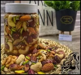 طرز تهیه معجون عسلی و مغزیجات خانگی - Homemade20honey20potion20and20nuts20recipe 02