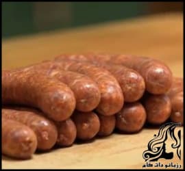 طرز تهیه سوسیس خانگی با ادویه پودر پاپریکا - Homemade20sausages 03
