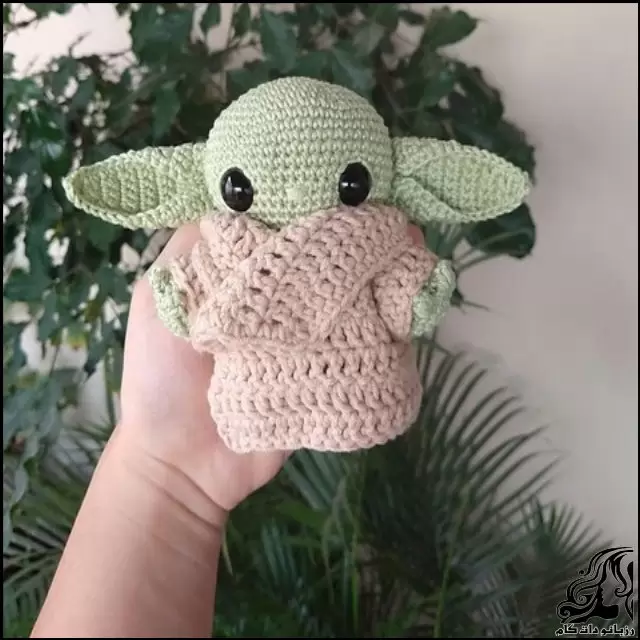 آموزش بافت عروسک بیبی یودا فانتزی و پرفروش