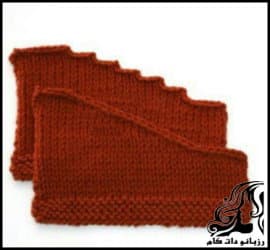 ترفند بافتنی و نحوه کور کردن سرشانه و قله آستین - How20to20blind20the20shoulder20and20the20top20of20the20sleeve 03