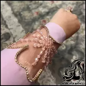 چگونه لباسهای قدیمی را با کمترین هزینه تغییر دهیم؟ - How20to20decorate20a20coat20with20jewel20embroidery 01
