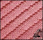 بافتنی و آموزش بافت یک مدل پترن کج راه یا اریب - How20to20knit20the20Diagonal20Seed20stitch 02