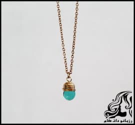 کاردستی و آموزش ساخت یک گردنبد دست ساز زیبا - How20to20make20a20beautiful20necklace 05