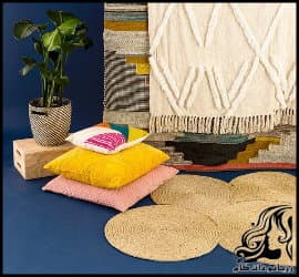کاردستی و آموزش ساخت پادری کنفی - How20to20make20hemp20carpet 07