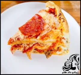 آشپزی و طرز تهیه کیک پیتزایی بدون فر - How20to20make20pizza20cake20without20oven