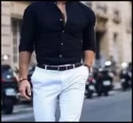 چگونه لباس ها را با شلوار سفید ست کنید؟ - How20to20match20clothes20with20white20pants 03