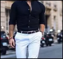 چگونه لباس ها را با شلوار سفید ست کنید؟ - How20to20match20clothes20with20white20pants 03