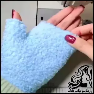 آموزش سه سوته دوخت دستکش برای زمستان - How20to20sew20fingerless20gloves 01
