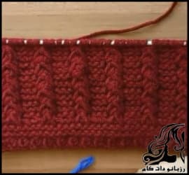 بافتنی و آموزش بافت مدل پیچک - Ivy20tissue20model 01