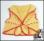 بافتنی و آموزش بافت جلیقه دخترانه گره ایی - Jackets20for20girls20knit20braid 01