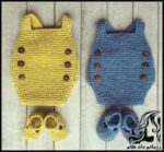 بافتنی و آموزش بافت شلوارک پیشبندی کودک - Knitted20baby20apron20shorts 01