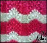 بافتنی و آموزش بافت مدل پنجه گربه ای قسمت دوم - Knitted20cat20paw20model 01