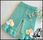 بافتنی و آموزش بافت شلوار بچگانه شیک و مامانی - Knitted20childrens20pants 02