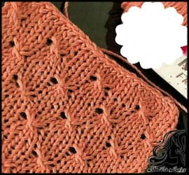 بافتنی و آموزش بافت یک نوع طرح شکلاتی دومیل - Knitted20chocolate20design 01