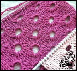 بافتنی و آموزش بافت مدل چشم - Knitted20eye20model 04