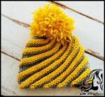 بافتنی و آموزش بافت کلاه به شکل بستنی قیفی - Knitted20funnel20ice20cream20hat 02
