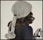 بافتنی و آموزش بافت کلاه فانتزی دخترانه - Knitted20girl20fancy20hat 01
