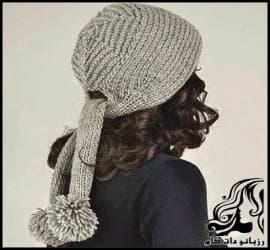 بافتنی و آموزش بافت کلاه فانتزی دخترانه - Knitted20girl20fancy20hat 01