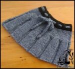 بافتنی و آموزش بافت دامن پلیسه ای دومیل - Knitted20girls20skirt20tutorial 01