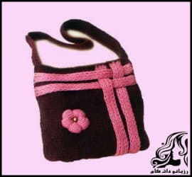 بافتنی و آموزش بافت کیف زنانه بافتنی - Knitted20handbag 02