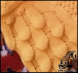 بافتنی و آموزش بافت مدل سنبل - Knitted20hyacinth20model 01
