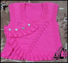 بافتنی و آموزش کامل و روان بافت ژیله دخترونه - Knitted20jelly20girls 01