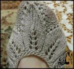 بافتنی و آموزش بافت پاپوش زنانه مدل برگی - Knitted20leaf20socks 01