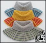 بافتنی و آموزش بافت گردنی دومیل - Knitted20neck20two 01