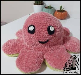 عروسک بافی و آموزش بافت عروسک هشت پا - Knitted20octopus20doll 02