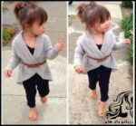بافتنی و آموزش بافت کت گرد دخترانه - Knitted20round20coat20for20girls 01