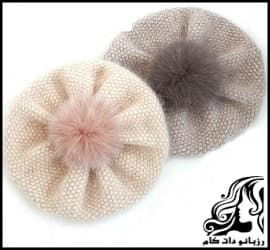 بافتنی و آموزش بافت کلاه گردبافی مدل جو گندمی - Knitted20round20knitted20hat 02