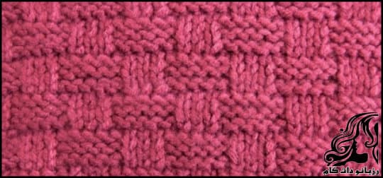 آموزش بافت مدل سبدی یا حصیری