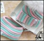 بافتنی و راهنمای بافت شال موجی شکل - Knitted20wavy20scarf 01