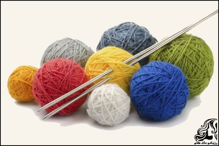 انواع میل بافتنی برای بافت شال و کلاه