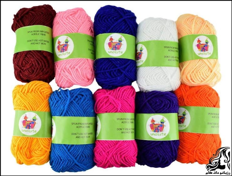 آشنایی با انواع نخ و کاموا در بافتنی