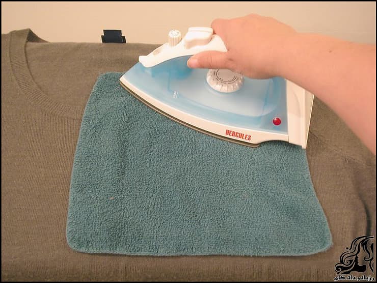 روش صحیح اتو کردن لباس های بافت