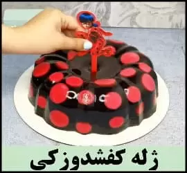آشپزی و طرز تهیه ژله کفشدوزکی - Ladybug20jelly20recipe 01