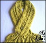 بافتنی و آموزش بافت شالگردن برگی با دکمه - Leaf20scarf20with20buttons 01