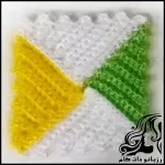 آموزش بافت طرح کج راه با قلاب‌بافی، ساده و حرفه‌ای - Learn20How20to20Crochet20the20Diagonal20Stitch20Pattern20Easy20Tutorial 01