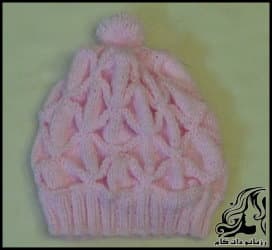 بافتنی و آموزش بافت کلاه زیبا با دومیل به همراه فیلم فارسی - Learn20to20weave20a20beautiful20hat20with20a20dummy 01
