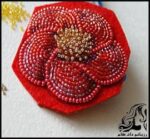 کاردستی و آموزش ساخت گل سینه نمدی - Learning20to20make20felt20flowers 09