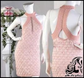 قلاب بافی و آموزش بافت پیراهن مجلسی شیک زنانه - Learning20to20weave20a20parliamentary20shirt 01