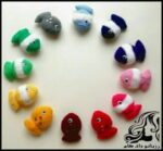 بافتنی و آموزش بافت ماهی کوچولو برای سفره هفت سین - Little20fish20texture20for20Haft20Sein20table 01