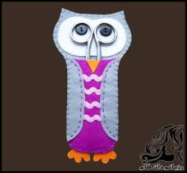 آموزش دوخت کاور قیچی نمدی به شکل جغد - Location20Scissors20Felt 24