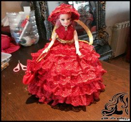 آموزش تصویری ساخت عروسک باربی با بطری - Making dolls with bottles 18 compressor