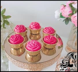 شمع سازی و آموزش ساخت شمع طرح کاپ کیک - Making20a20cupcake20 01