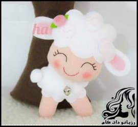 عروسک سازی و آموزش ساخت عروسک بزغاله - Making20felt20goats 19