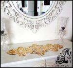 آموزش ساخت رانر یا رومیزی چرم و مخمل - Making20leather20and20velvet20tablecloths20tutorial 01