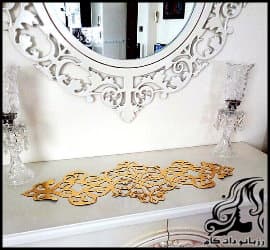 آموزش ساخت رانر یا رومیزی چرم و مخمل - Making20leather20and20velvet20tablecloths20tutorial 01