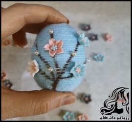 کاردستی و آموزش ساخت تخم مرغ رنگی لاکچری - Making20luxury20colored20eggs 02
